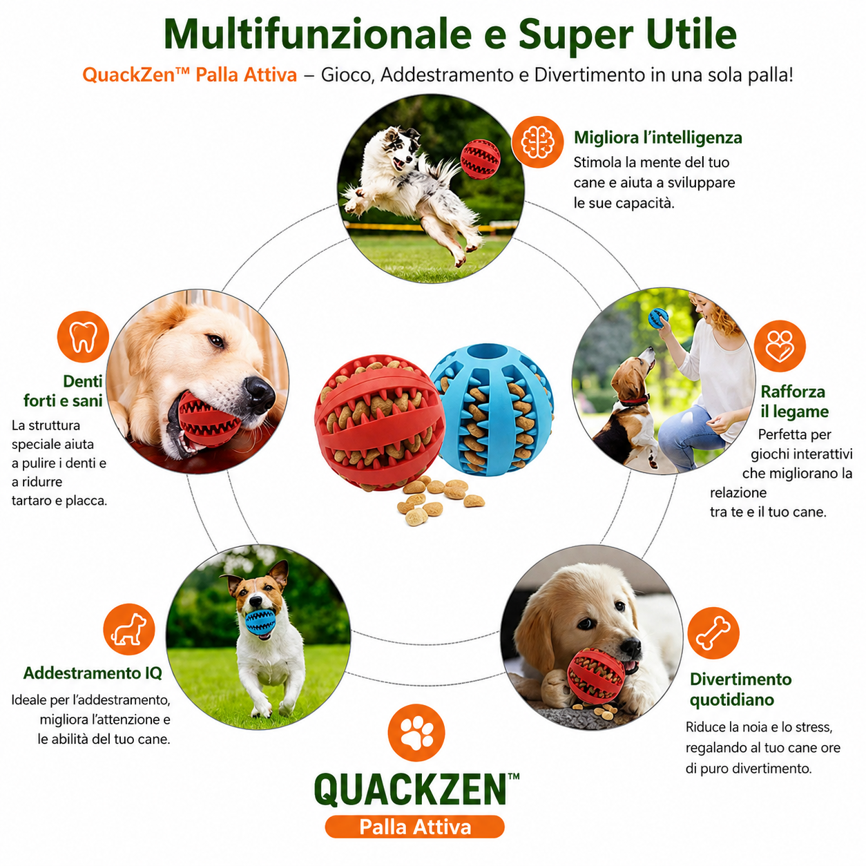 QuackZen™ Palla Attiva